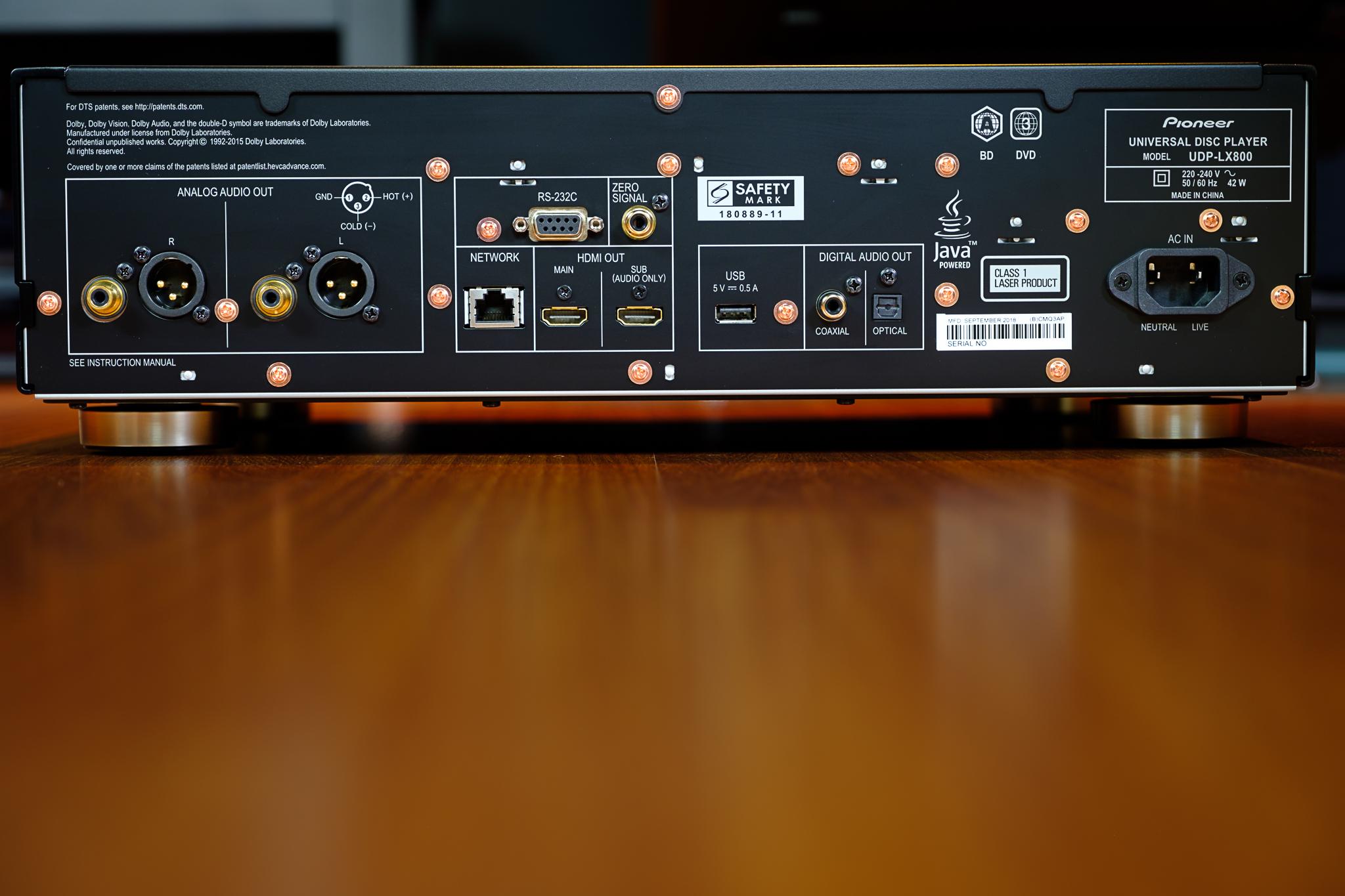 Pioneer UDPLX800 Mor Aek Home Theater